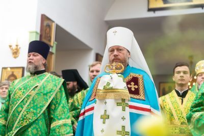 Митрополит Савва участвовал в престольных торжествах в храме преподобного Серафима Саровского города Казани