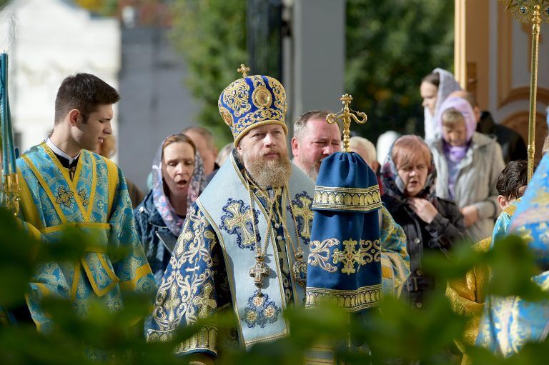 В великий праздник Рождества Пресвятой Богородицы владыка Савва совершил Литургию в Богородице-Рождественском соборе Вологды