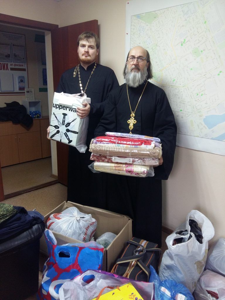 Вологодская епархия продолжает сбор гуманитарной помощи для беженцев