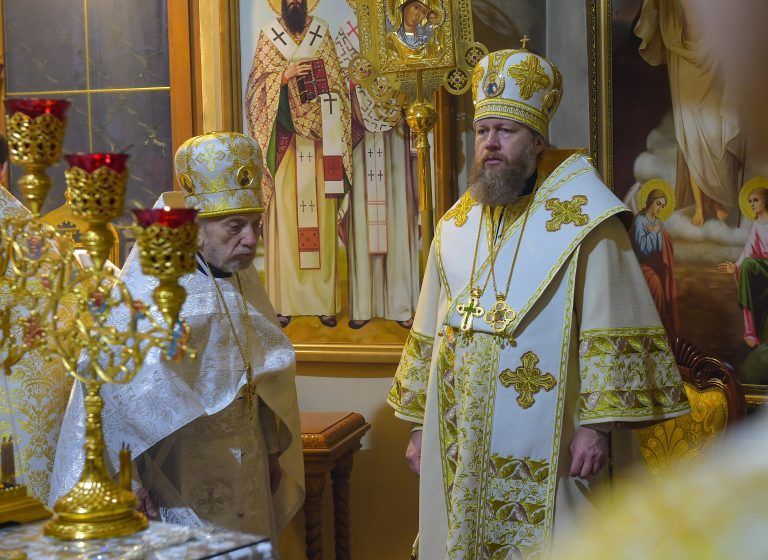 В праздник Собора Пресвятой Богородицы митрополит Савва совершил Литургию в храме Покрова на Торгу города Вологды