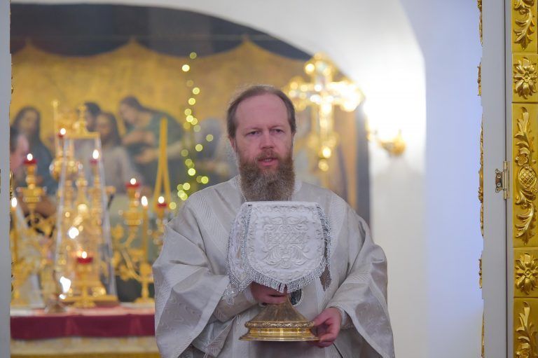 В праздник Святого Богоявления митрополит Савва совершил Литургию и великое освящение воды в кафедральном соборе Вологды