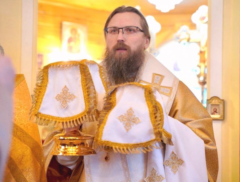 Епископ Игнатий возглавил престольные торжества в храме святителя Спиридона Тримифунтского деревни Ирдоматка