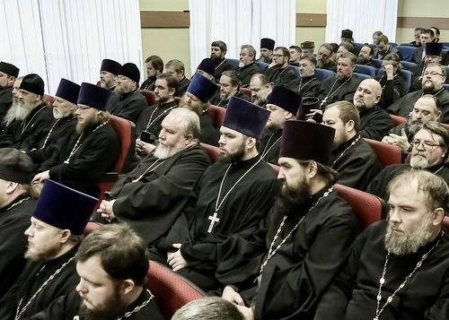 Иерей Сергий Зяблицкий участвовал в рабочем совещании руководителей епархиальных отделов по взаимодействию с казачеством