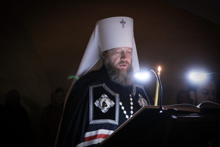В среду первой седмицы Великого поста митрополит Савва совершил чтение Покаянного канона Андрея Критского