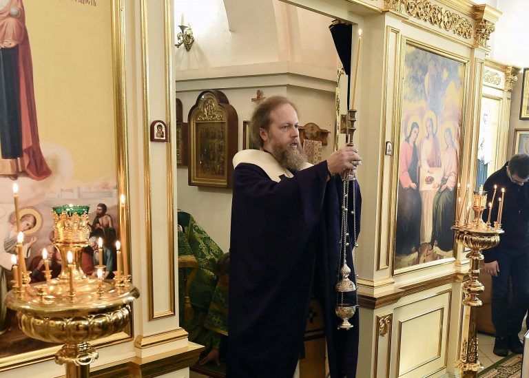 В день памяти основателя Вологды владыка Савва совершил Литургию в храме-часовне преподобного Герасима Вологодского