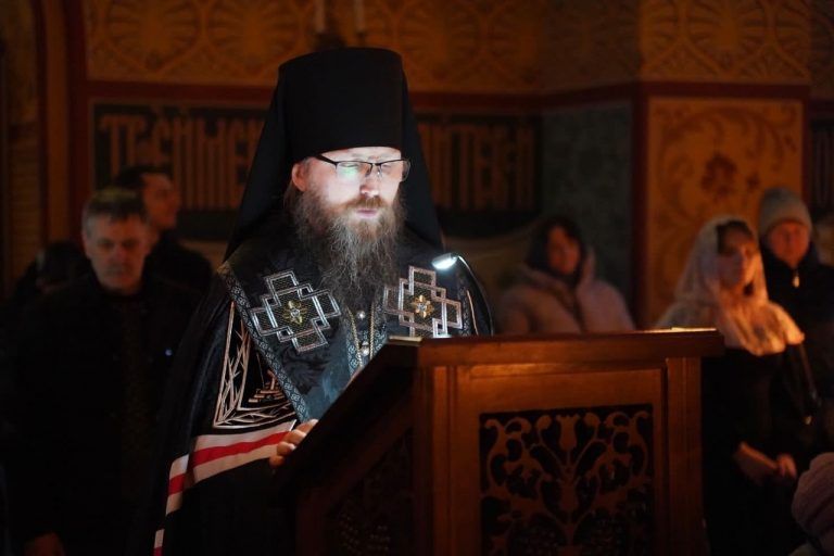 В понедельник первой седмицы Великого поста епископ Игнатий совершил чтение Великого канона Андрея Критского в кафедральном соборе Череповца