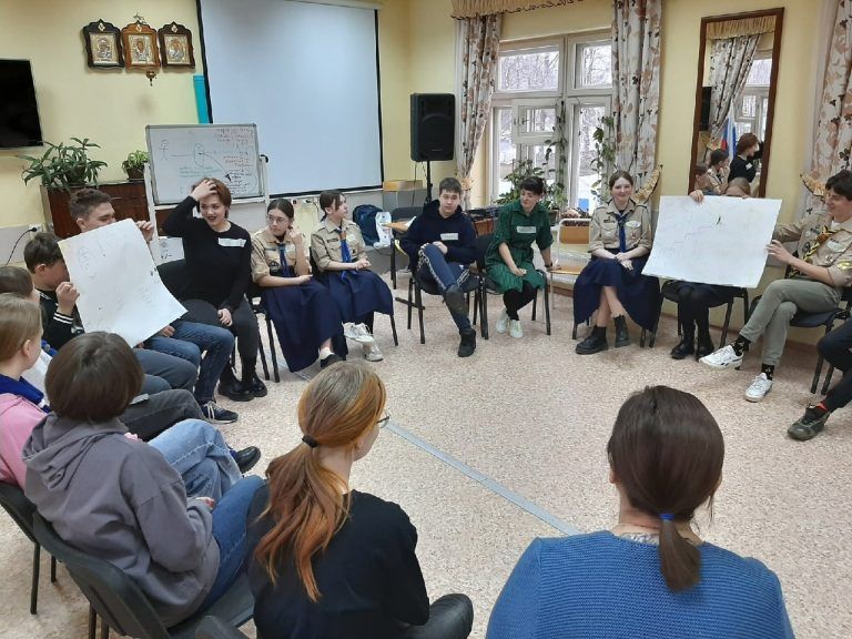 В духовно-просветительском центре «Соборная горка» Архиерейского подворья Воскресенского собора города Череповца прошла профилактическая игра «Сила выбора»
