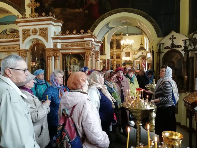 Ветераны — участники проекта «Серебряный возраст» вновь стали гостями Воскресенского собора