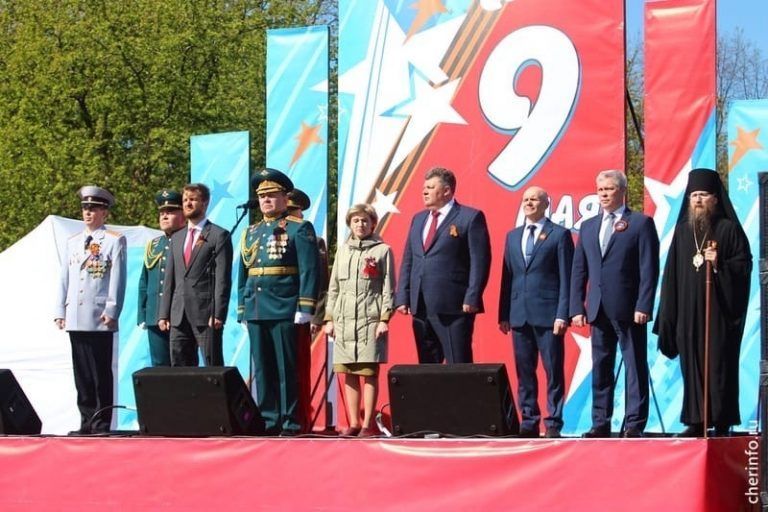 Епископ Игнатий принял участие в торжественных мероприятиях по случаю Дня Победы