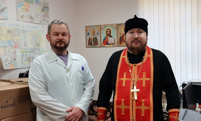 Настоятель Сергиевского храма Вологды, иерей Артемий Скворцов, посетил Вологодский областной наркологический диспансер № 1