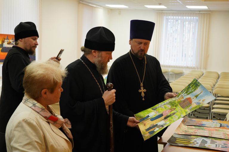 Митрополит Савва принял участие в подведении итогов конкурса детского творчества «Красота Божьего мира»