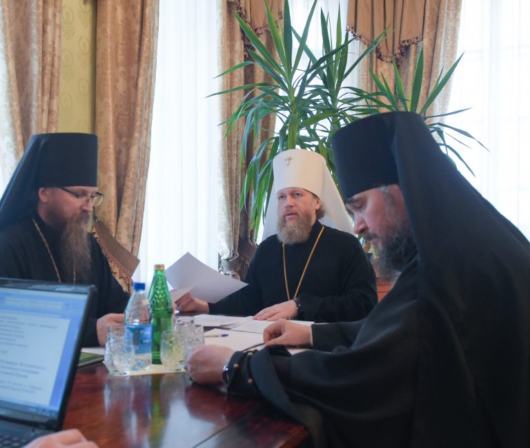 Митрополит Савва возглавил очередное заседание Архиерейского совета Вологодской митрополии