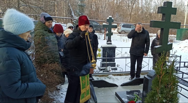 В годовщину со дня кончины вологодского священника духовенство и прихожане молитвенно почтили память пастыря