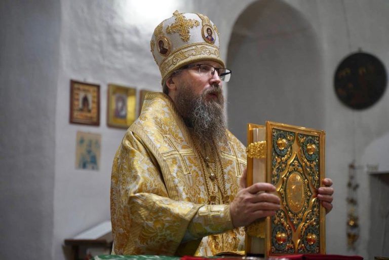Епископ Игнатий совершил архипастырский визит в село Липин Бор