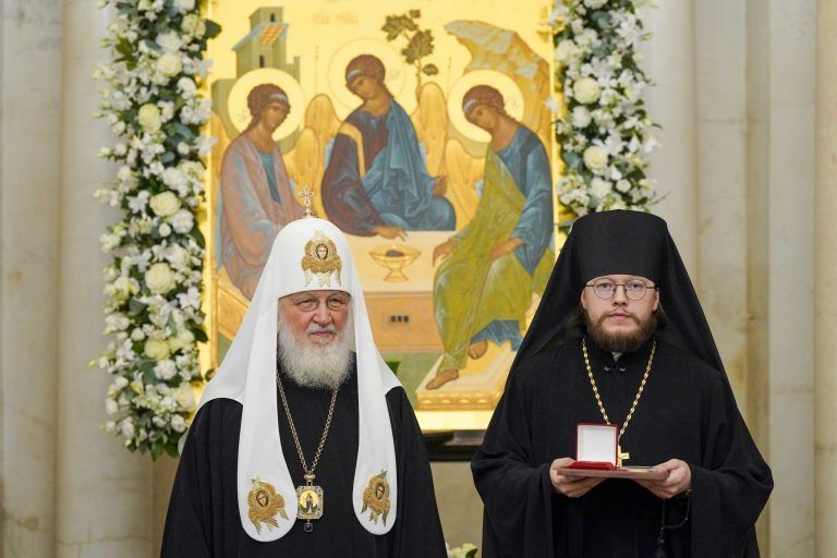 Святейший Патриарх Кирилл вручил клирику Вологодской епархии премию митрополита Макария (Булгакова)