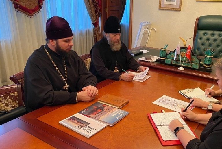 Развитие паломнической деятельности в Вологодском округе обсудили в Вологодском епархиальном управлении