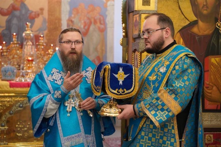 Епископ Игнатий совершил Литургию в храме Рождества Христова города Череповца