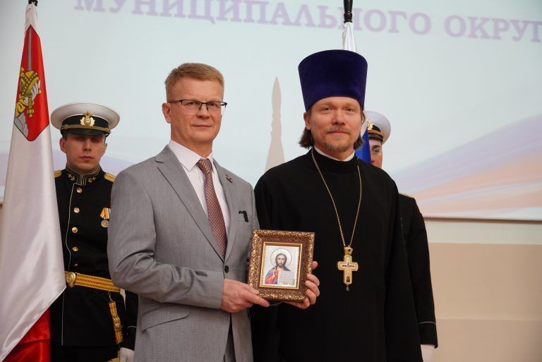 Благочинный Вологодского Северо-западного округа принял участие в инаугурации главы Вологодского муниципального округа