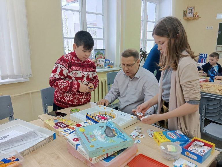 В воскресной школе кафедрального собора города Череповца состоялась «Добрая встреча»
