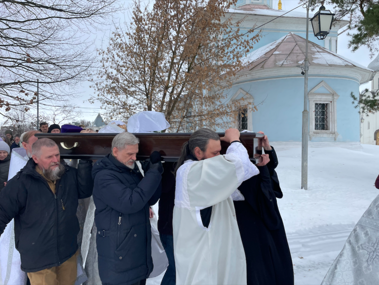 В Вологде простились с протодиаконом Сергием Тимофеевым