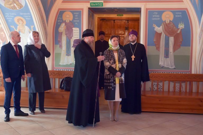 Митрополит Савва встретился с вице-спикером Государственной Думы Российской Федерации А.Ю. Кузнецовой