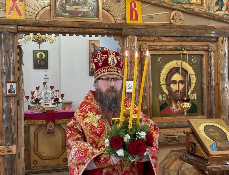 Епископ Игнатий во вторник Светлой седмицы совершил Литургию в Филиппо-Ирапском монастыре