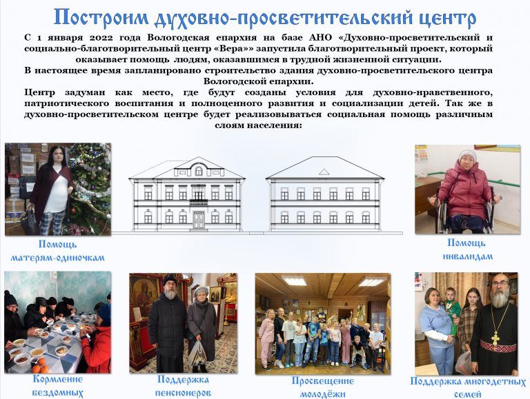 Построим Духовно-просветительский центр