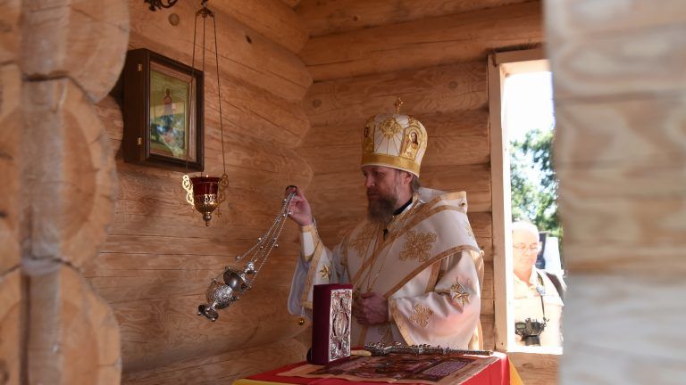 В Вологде освятили храм, построенный на месте утраченного Спасо-Всеградского собора