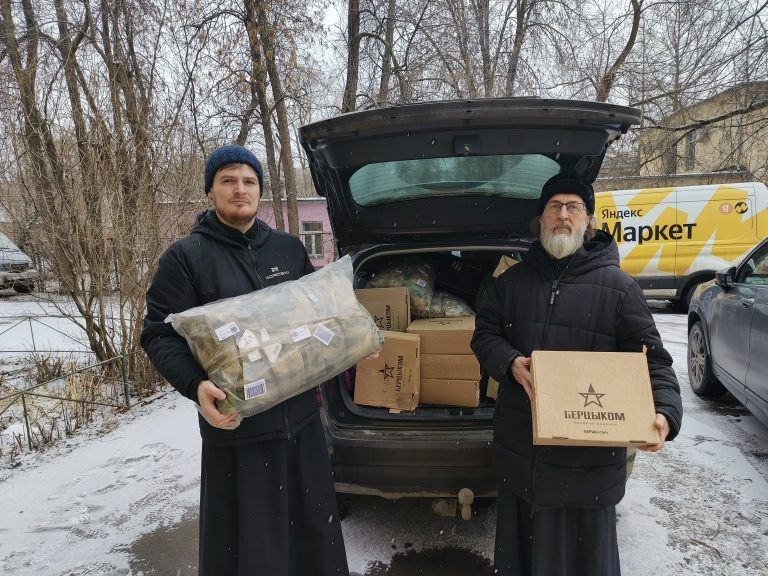 Вологодская епархия передала очередную партию гуманитарной помощи бойцам СВО